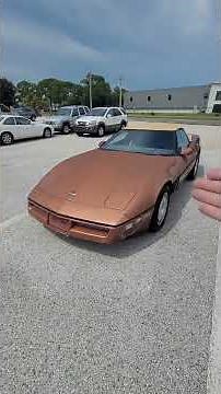WHAT'S IT WORTH? 1987 CORVETTE RAGTOP