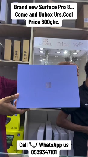 Brand new Surface Pro 8... Come and Unbox Urs.Cool Price 800ghc. #gaminglaptops #viraltiktok #trendingvideo #fyppppppppppppppppppppppp #tiktokviral