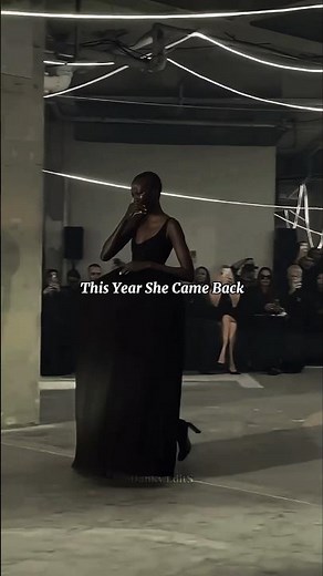 Anok Yai Crying On Runway 💔 | Heartbreaking Fashion Week Moment