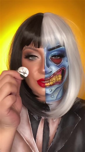 Transforming into Two-Face: Harvey Dent Makeup Tutorial