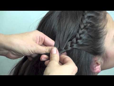 trenza para niña !!!