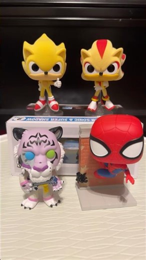New Target Con Exclusive Funko Pops! #funkopop #funko #target #fnaf #spiderman #sonic