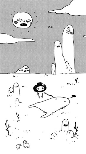 Mood for the year so far 😐 #animation #loop #anime #scifi #alien