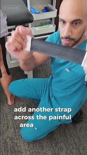 Kinsiology taping KT tape for Hamstrings Hamstring. Physical therapy Fort lauderda subscribe!