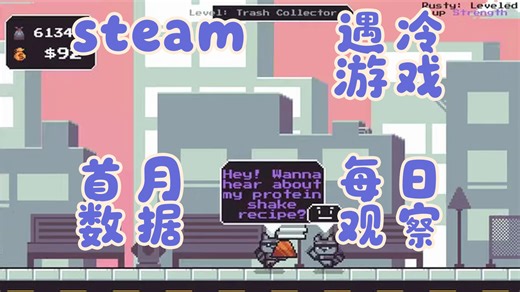 【游戏墓场】steam遇冷游戏每日观察 10-15 发布的游戏