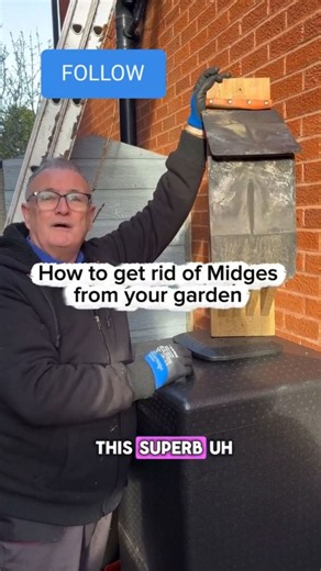A simple garden trick for dealing with midges