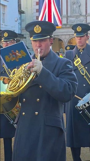 RAF Band March Past: A Stunning Display of Music and Discipline