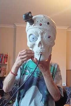 Circuit Bent Pirate Skull by Psychiceyeclix #circuitbent #pirate #soundart #glitch #electronicmusic