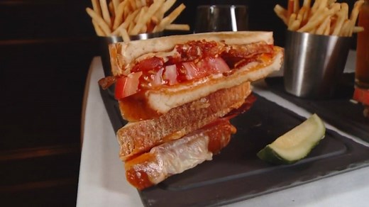 Grilled cheese with an upscale twist. | Phantom Gourmet