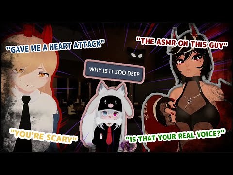 VRChat Reacts to a Deep Voice
