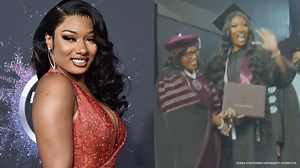 Rapper Megan Thee Stallion graduates from Texas Southern University in hometown of Houston