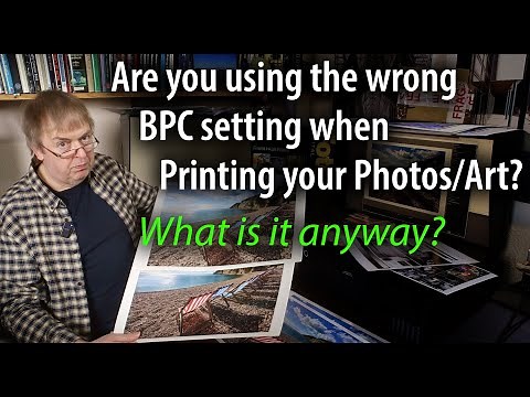 What's BPC for, when printing? What's it do? Are you using the wrong black point correction setting?
