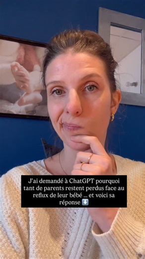 Justine Vervynck / Ostéo périnatale on Instagram: "J’ai demandé à ChatGPT pourquoi tant de parents restent perdus face au reflux de leur bébé. Voici la réponse 👇 Parce qu’on leur a appris à normaliser, pas à comprendre. “C’est du reflux, ça va passer.” Sauf que le reflux n’est pas une cause, c’est un signal. Un signal qu’on ne prend pas le temps d’écouter : • la succion • le corps du bébé • la dynamique de l’allaitement • l’alimentation maternelle • les vrais déclencheurs (REF, hyperlactation, 