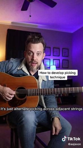 Cross Picking Exercises for Bluegrass Guitar Technique