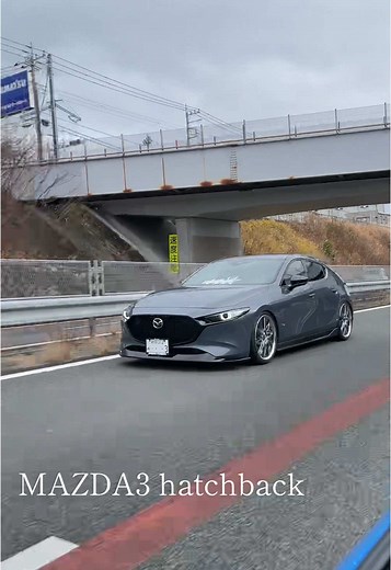 やっぱり走行動画はいいね👍#mazda #mazda3hatchback #MAZDA3 #work #car #jdm #japan #車好きと繋がりたい #carphoto #carphotography #車 #mazda3fastback #mazda3turbo