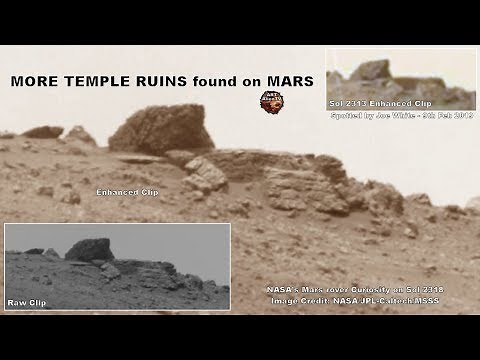 TEMPLE RUINS found on MARS - Ancient Structure - ArtAlienTV