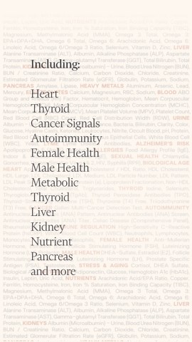 Take a step towards truly understanding your health with Function's comprehensive set of 100 tests.