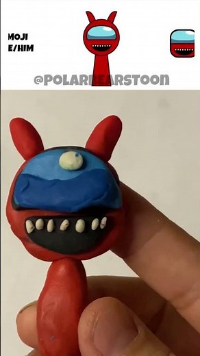 Let’s make Sprunki OC Emoji 104 Red from Among Us Phase 3 #sprunki ‪@PolarBearsToon‬