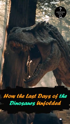 How the Last Days of the Dinosaurs Unfolded | Unknown Facts