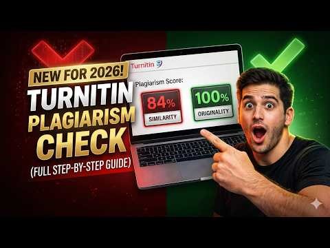 How to Check Plagiarism Report in Turnitin (2026) | Step-by-Step Guide for Students & Instructors