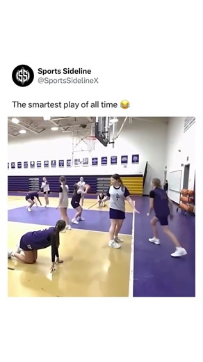 The smartest play of all-time 😂