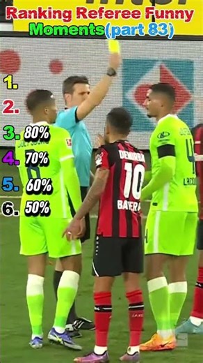 When Referees Go Funny 😂 (Ranked)