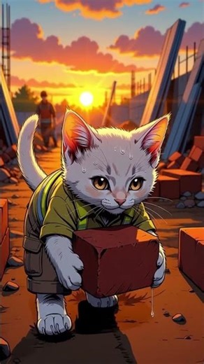 Poor Kitten With Sick Parents | Emotional Manga Story | From Poverty to Success