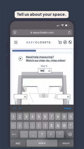 Maximize your space with EasyClosets! Design a custom organization solution with our free online 3D design tool. Save money and start designing today! | EasyClosets