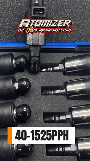 Atomizer Injectors on Instagram: "From 600-6,000HP 🔥 Unleash maximum power with the all-new Atomizer Fury Injectors! Engineered for racers by racers, the Fury single-injector technology series delivers: ✅ Drop-in fitment for Atomizer 3 injector ✅ Massive inlet with integrated Mega Flow stainless filter basket ✅ Dual top and bottom O-rings for unbeatable sealing ✅ 90° connector for clean, easy installs ✅ Available in low & high impedance ✅ USA military-spec stainless steel construction ✅ 
