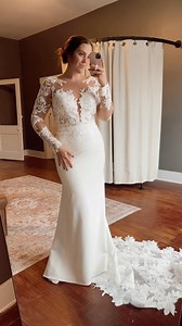 Where are our winter brides at? This one’s for you! #wildrosebridal #weddingdressshopping #weddingdressinspo #engaged #2025bride #brides #weddingdress #2026bride #brides #weddinginspo #winterwedding #winterweddinginspiration #winterweddingdress | Southern Illinois Wild Rose