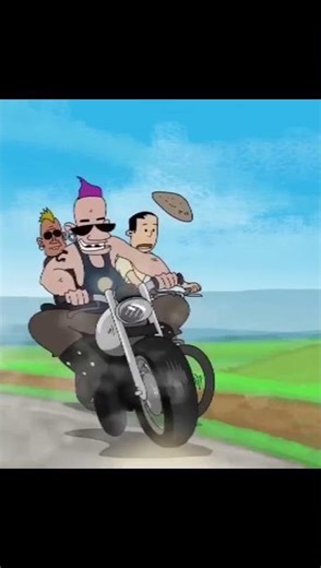 #bike #driving #funny #comedy #cartoons #short#video