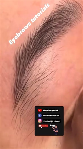 19K views · 304 reactions | Eyebrow tutorial for beginners . Guideline tutorials for beginners #Educational #eyebrow #followｍe #likeme #eyebrows #eyebrowstudio | Monalisa Beauty Parlour | Facebook