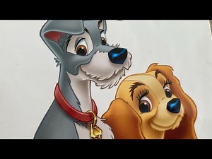 Lady and the tramp - Disney classic story for kids (English)