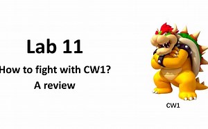 打败CW1