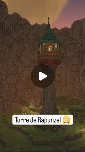 SkeletalMax on Instagram: "Torre de Rapunzel en Minecraft! 🤩 #disney #minecraftbuilds #tutorial #minecraftideas #dannapaola #enredados #minecraftmemes"