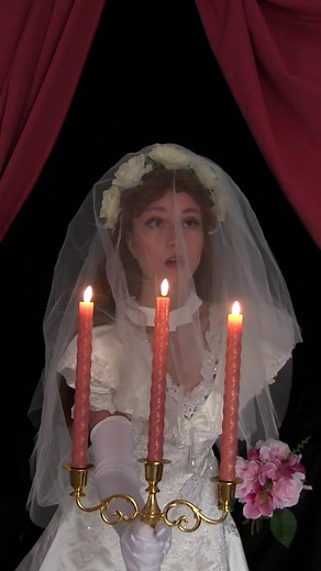 Melanie Ravenswood Cosplay: Phantom Manor Bride Returns for Marriage 👻👰🏽‍♀️