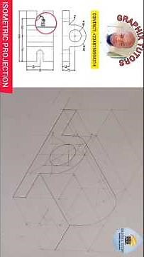 Only 1% Can Draw This Perfectly! Master the Isometric circle in Technical Drawing #engineeringDrg