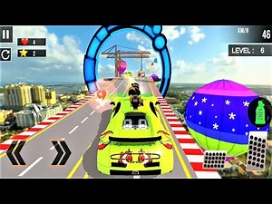 Ramp Stunt Car Racing 🔥 Ultimate Car Racing - Mega Ramp Car Game