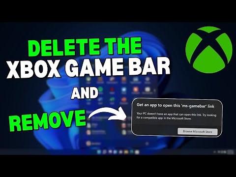 How to UNINSTALL the Xbox Game Bar (and STOP Annoying Popups!)
