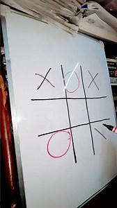 tic-tac-toe lQ level test game 🎯🎯 #art #iqtes #iqtes #tictactoe #braintest #puzzleart #logicpuzzle