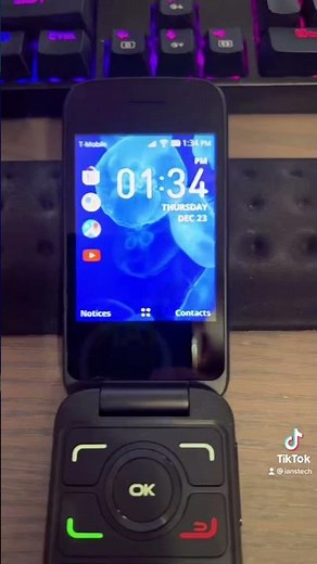 Take a screenshot on a KaiOS Flip phone..