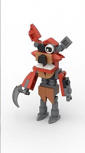 LEGO FNAF2: Withered Freddy, Chica, Bonnie, and Foxy (Tutorial)