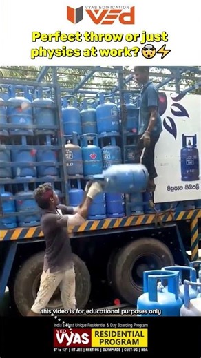 Perfect Throw or Just Physics? 🤯 Watch the Trick!