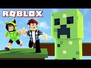 Roblox - Escape the Creeper in Roblox!!