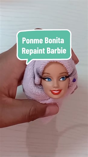 Practicando Repaint en Cabeza de Barbie: Primeros Intentos