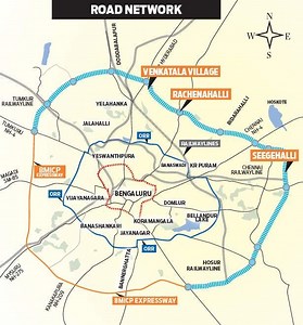 Bangalore Peripheral Ring Road | Planned | 65 kms