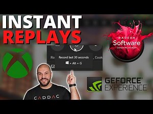 3 Options For INSTANT REPLAYS AND FULL RECORDING Natively On Your PC!