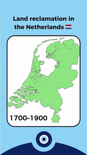 🇳🇱 A #land built on water: The #Netherlands #flooding #dutch #dams #grography