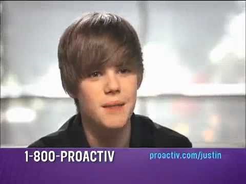 Justin Bieber Proactiv Commercial
