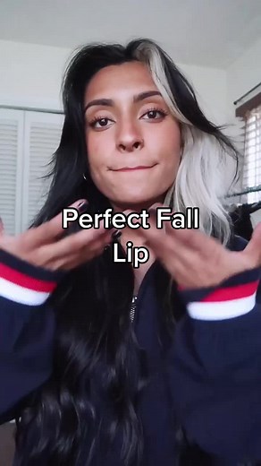 The perfect fall lip color #fallaesthetic #makeuptutorial #affordable